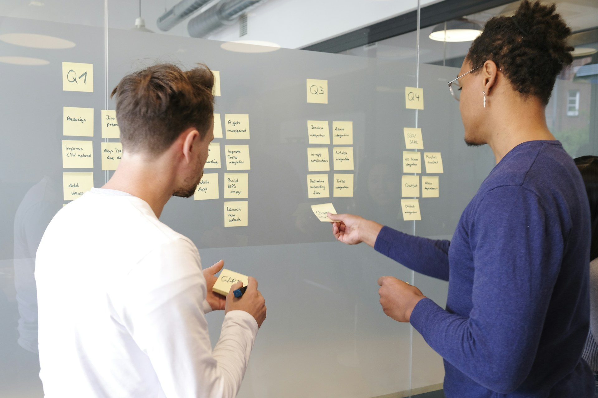 Kanban illustrasjon